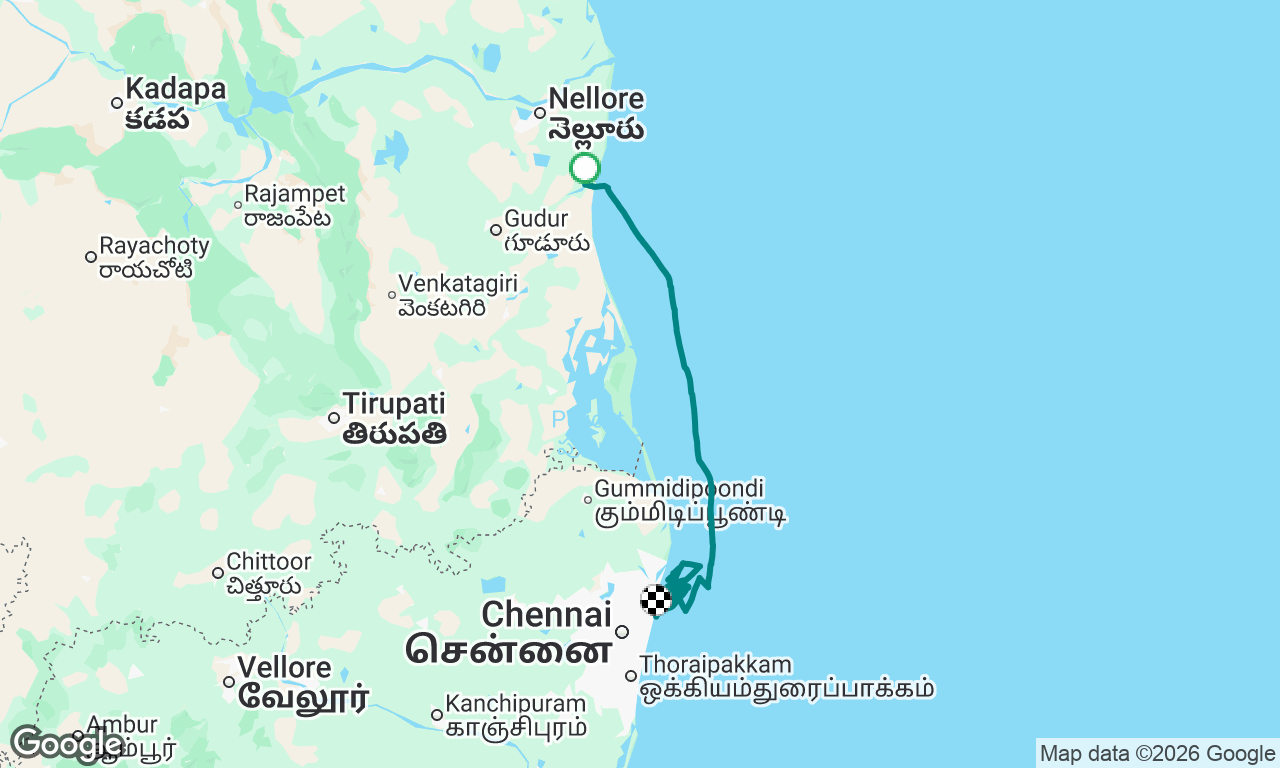 Voyage map