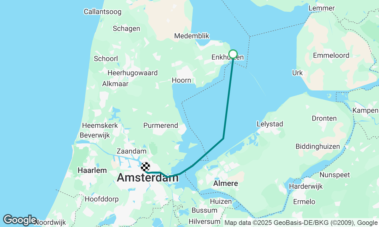 Enkhuizen - Amsterdam
