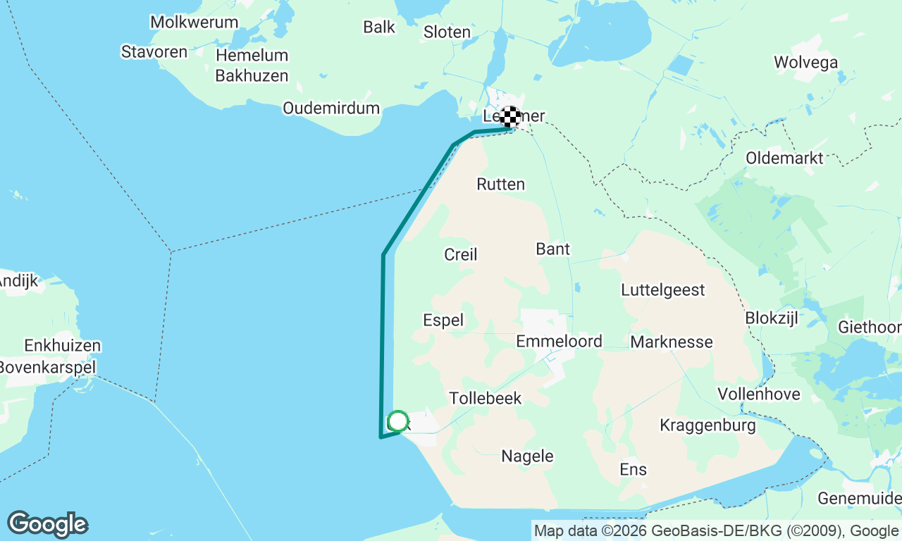 Voyage map