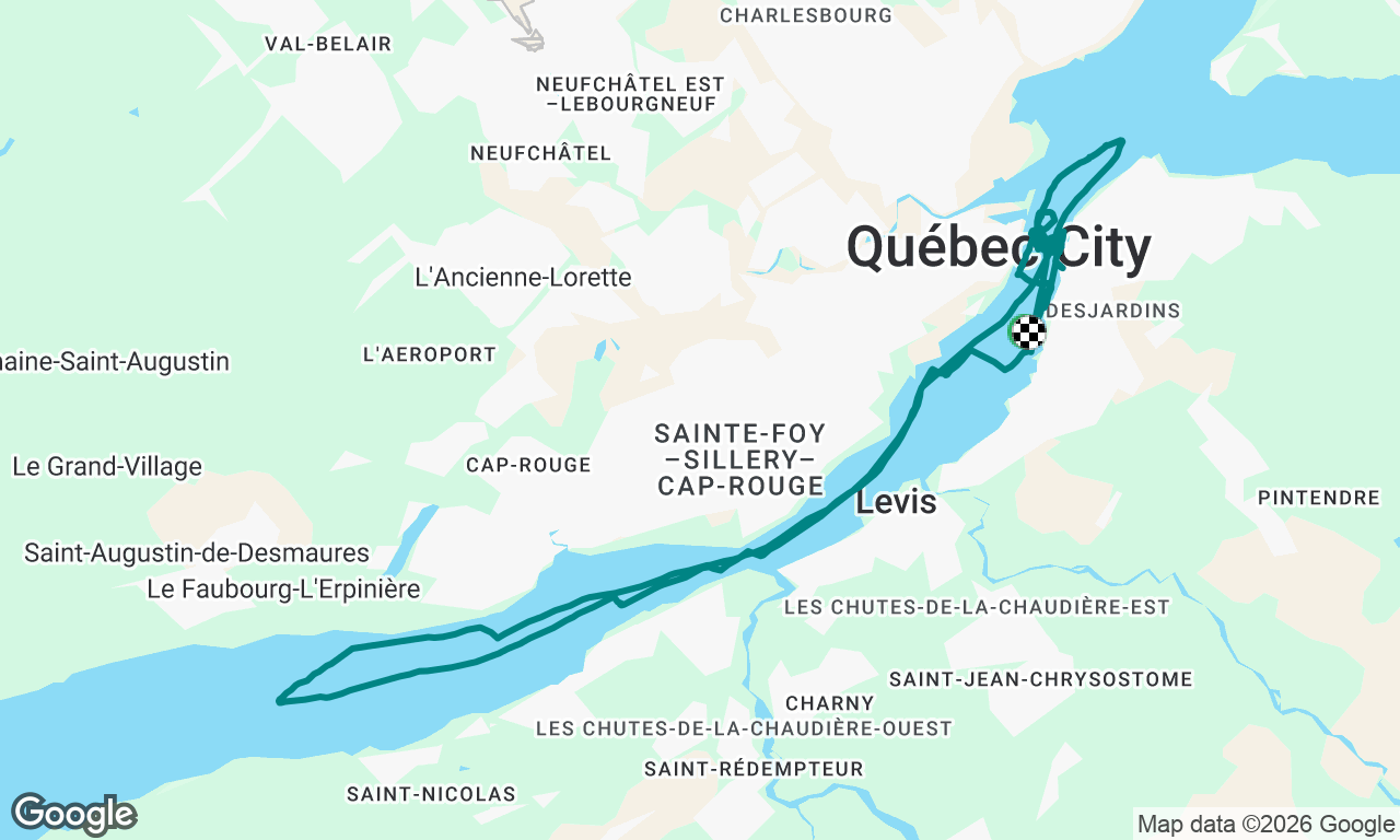 Voyage map
