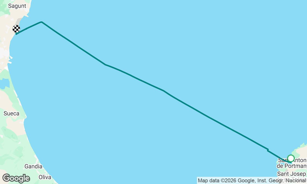 Voyage map