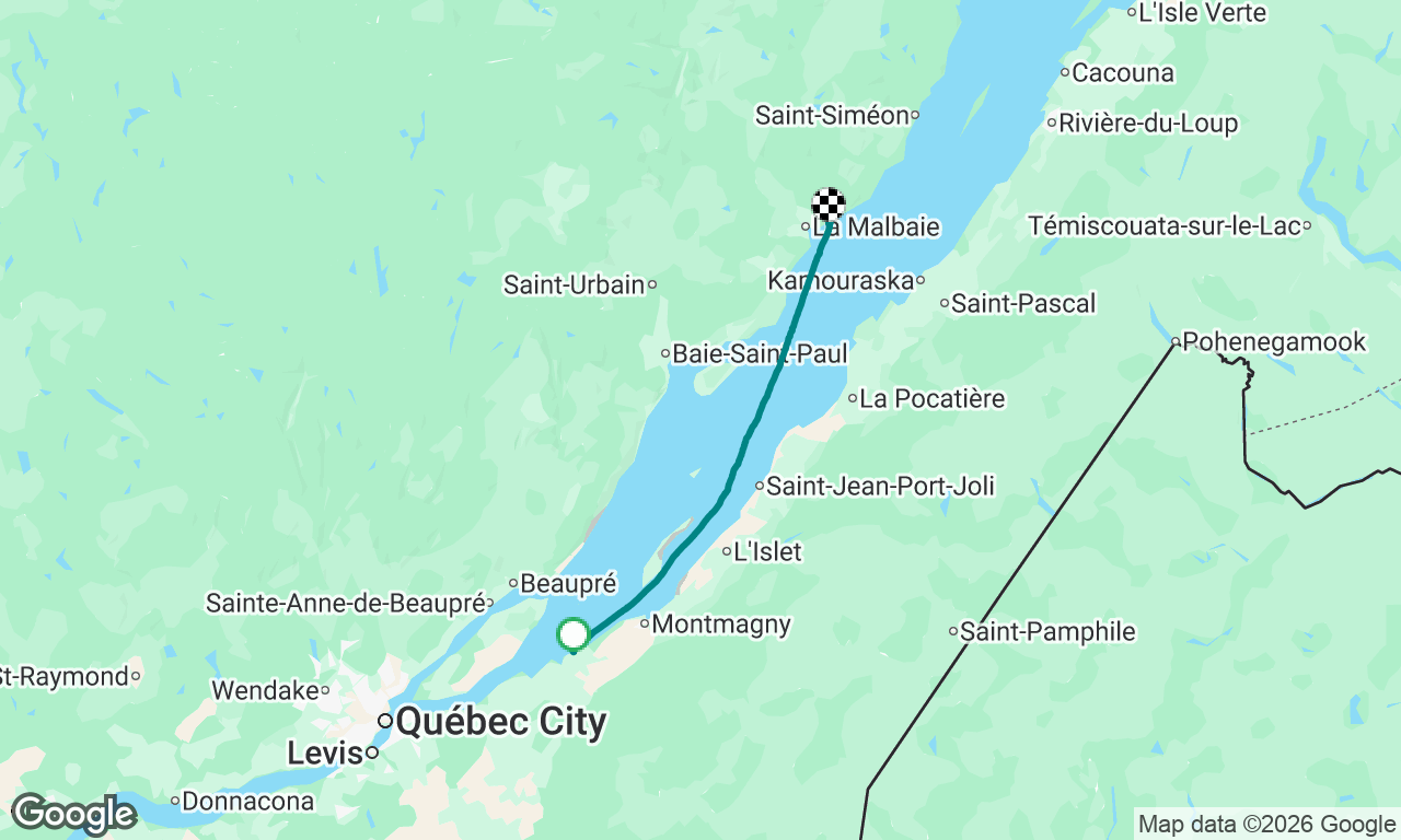 leg 3 Berthier-sur-Mer/cap à l'aigle 