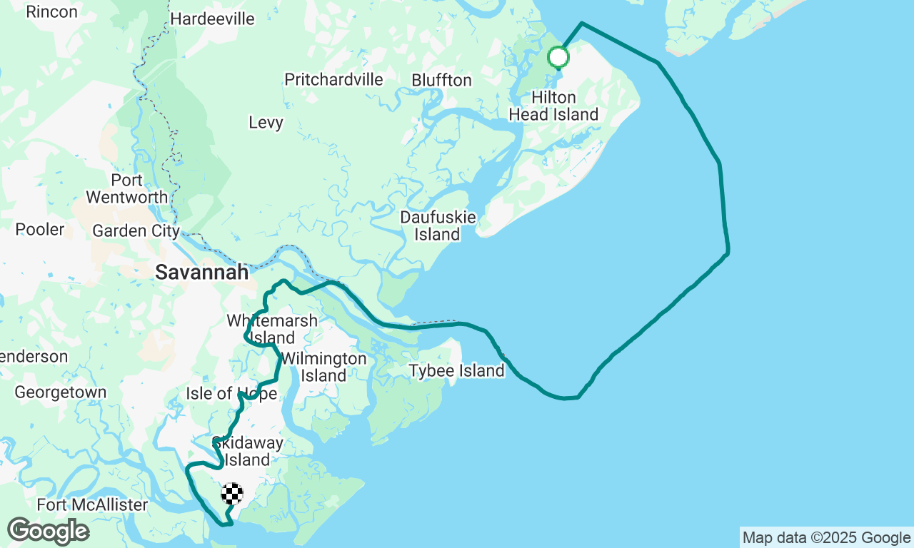 Skull Creek Marina to Delegal Creek Marina