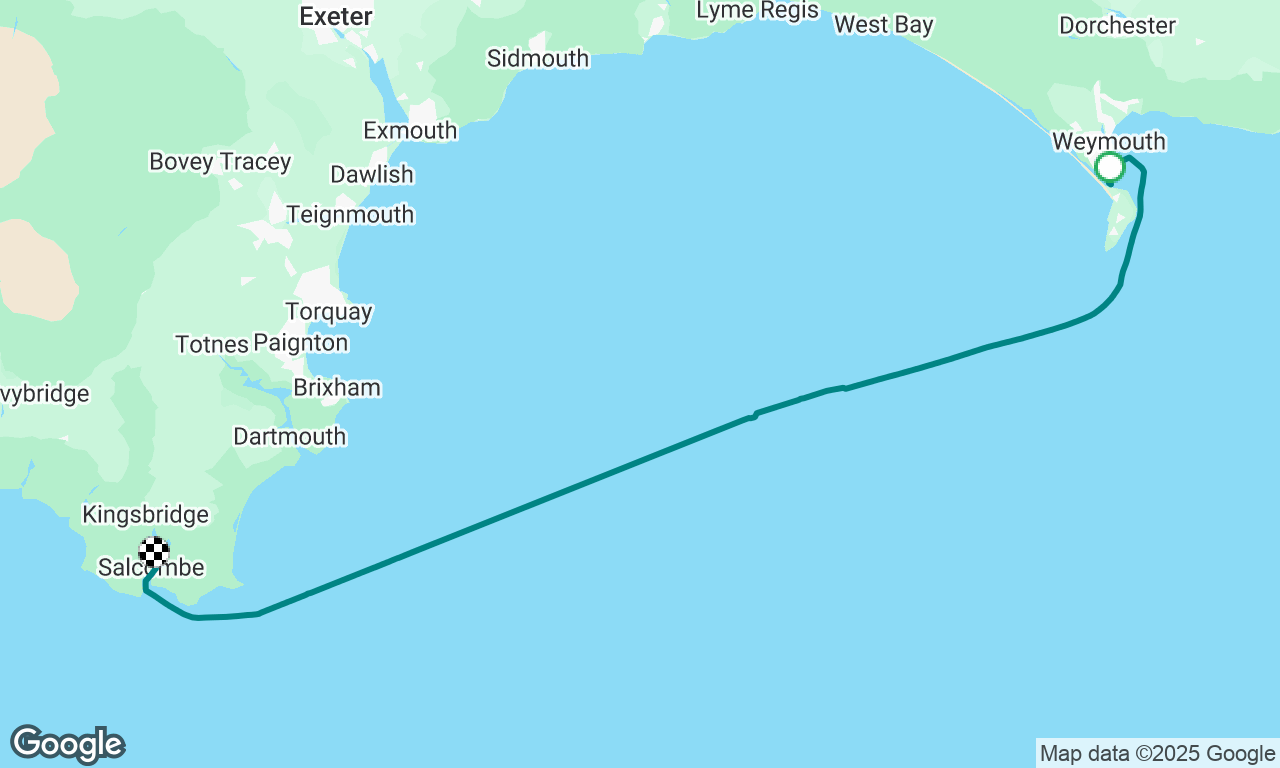 Portland to Salcombe
