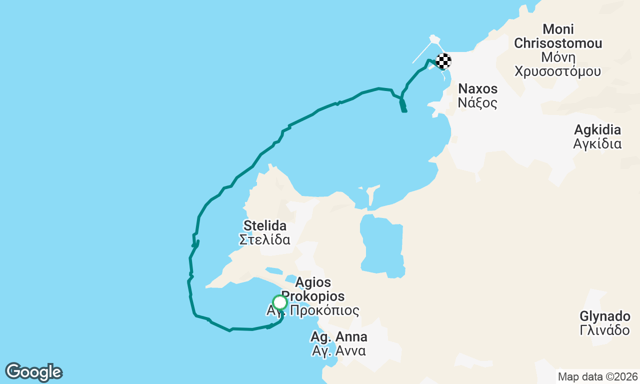 Voyage map
