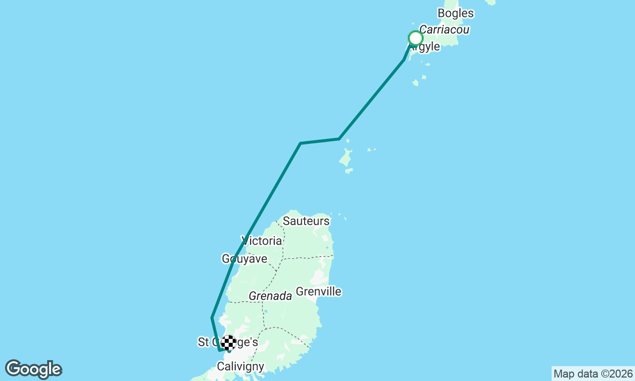 Carriacou to Port Louis Grenada 