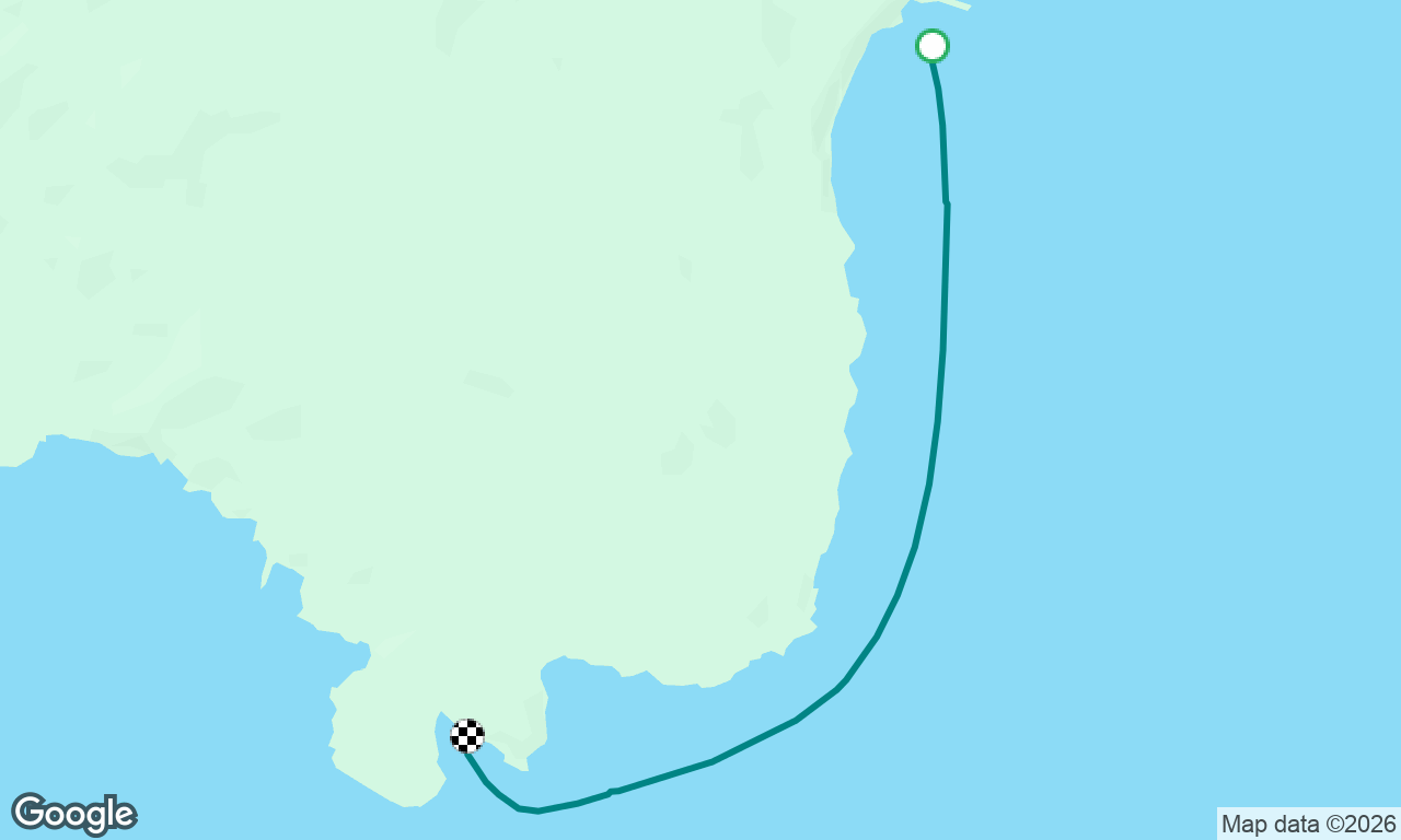 Cape Peirce to Navy on Isla Socorro OSX