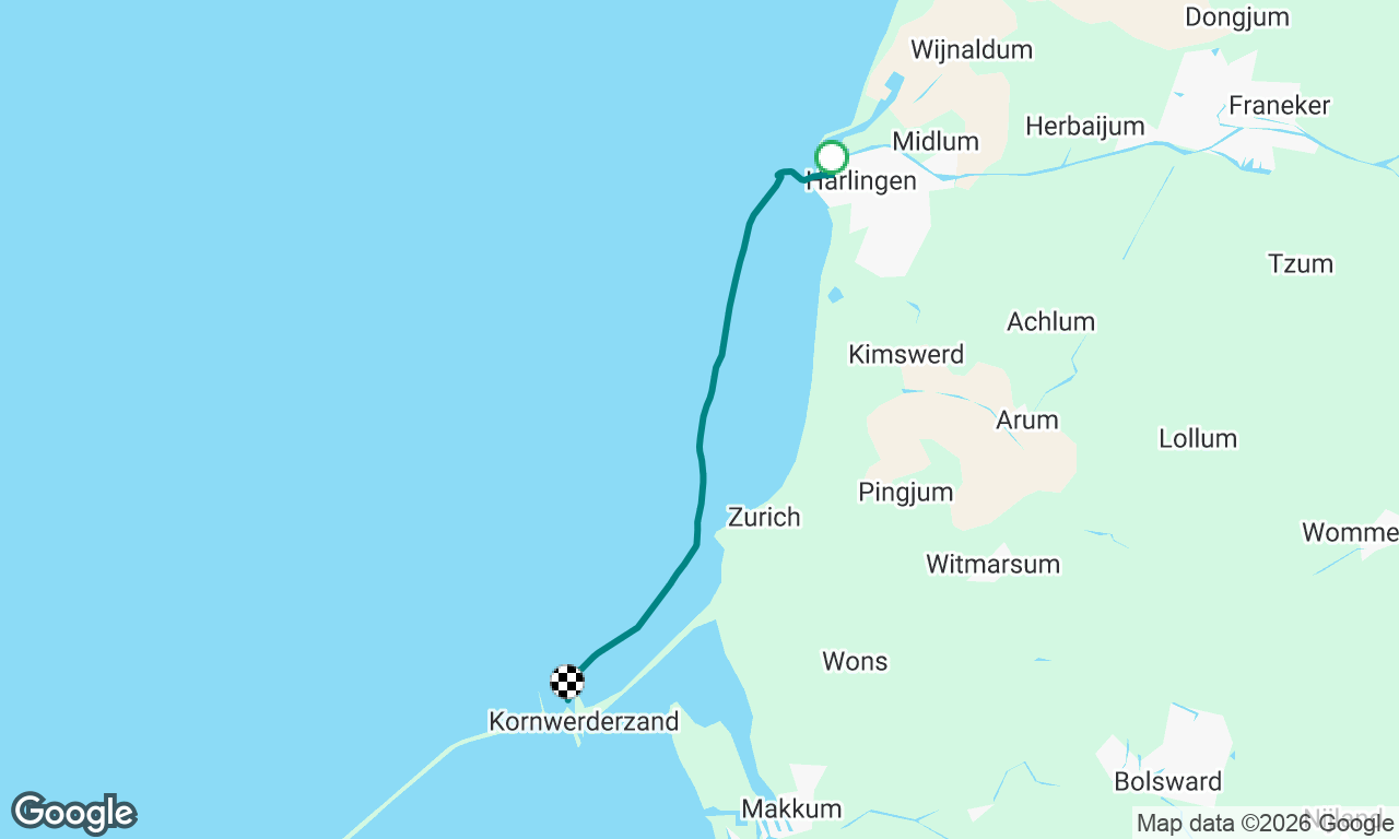 Voyage map