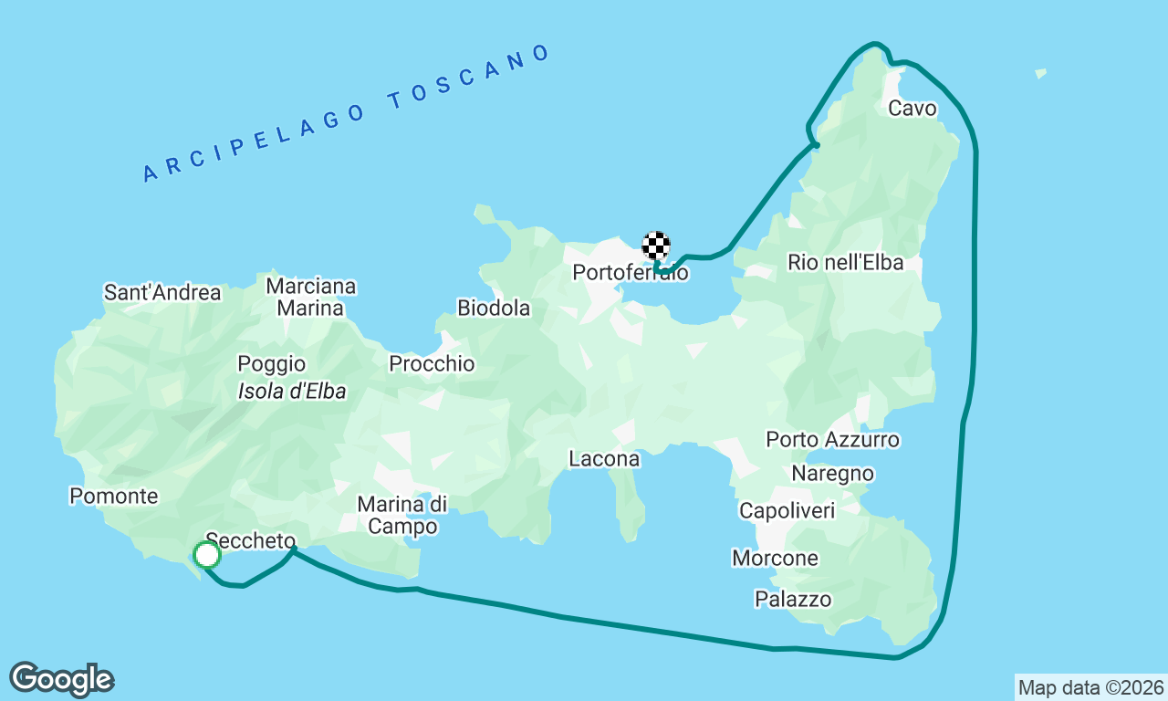 Fetovaia to Portoferraio