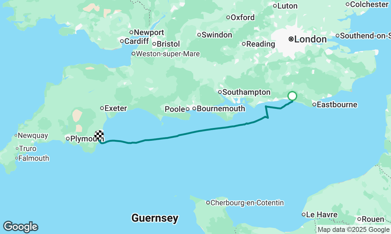 Brighton to Dartmouth