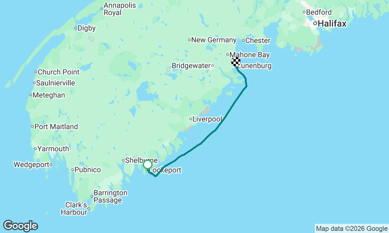 Lockeport to Lunenburg