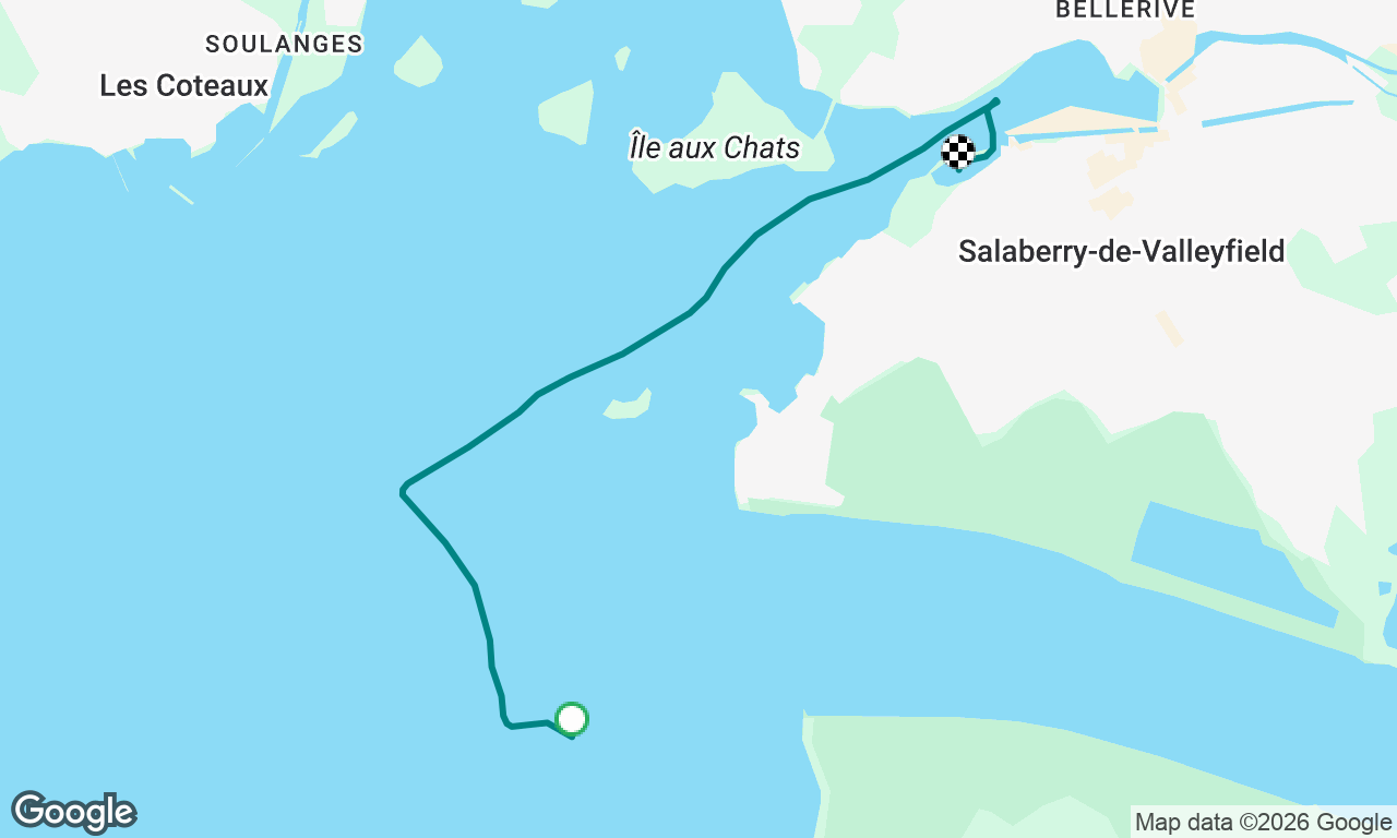 Voyage map