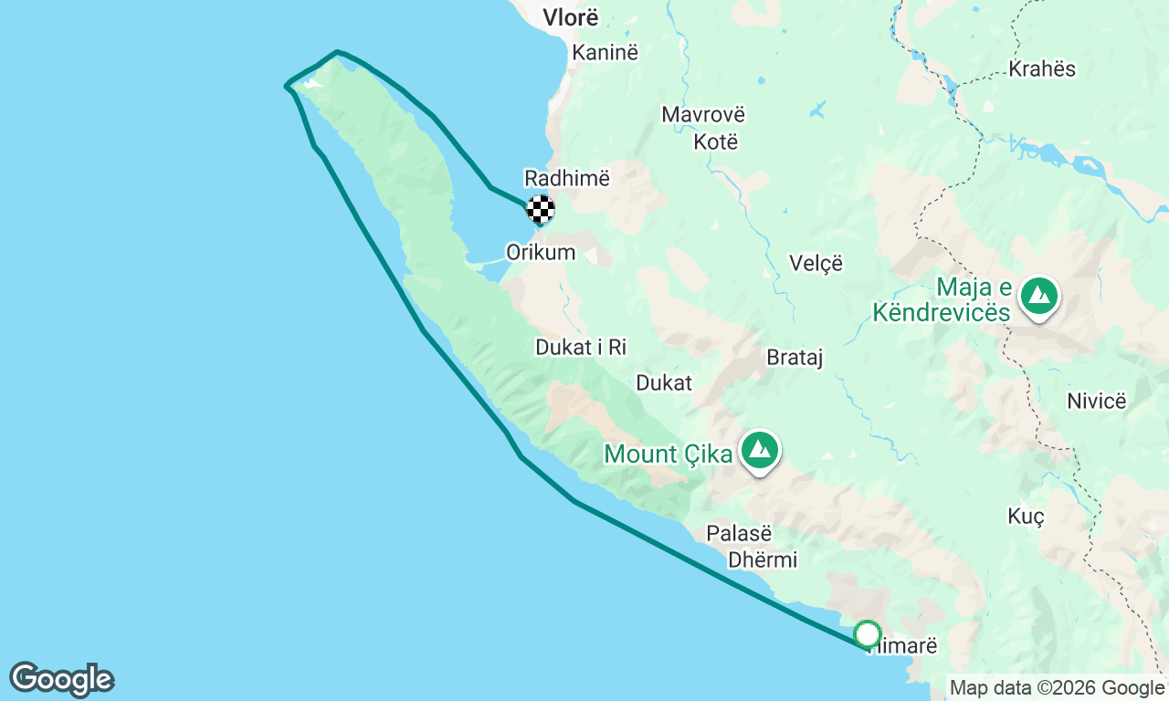 Voyage map
