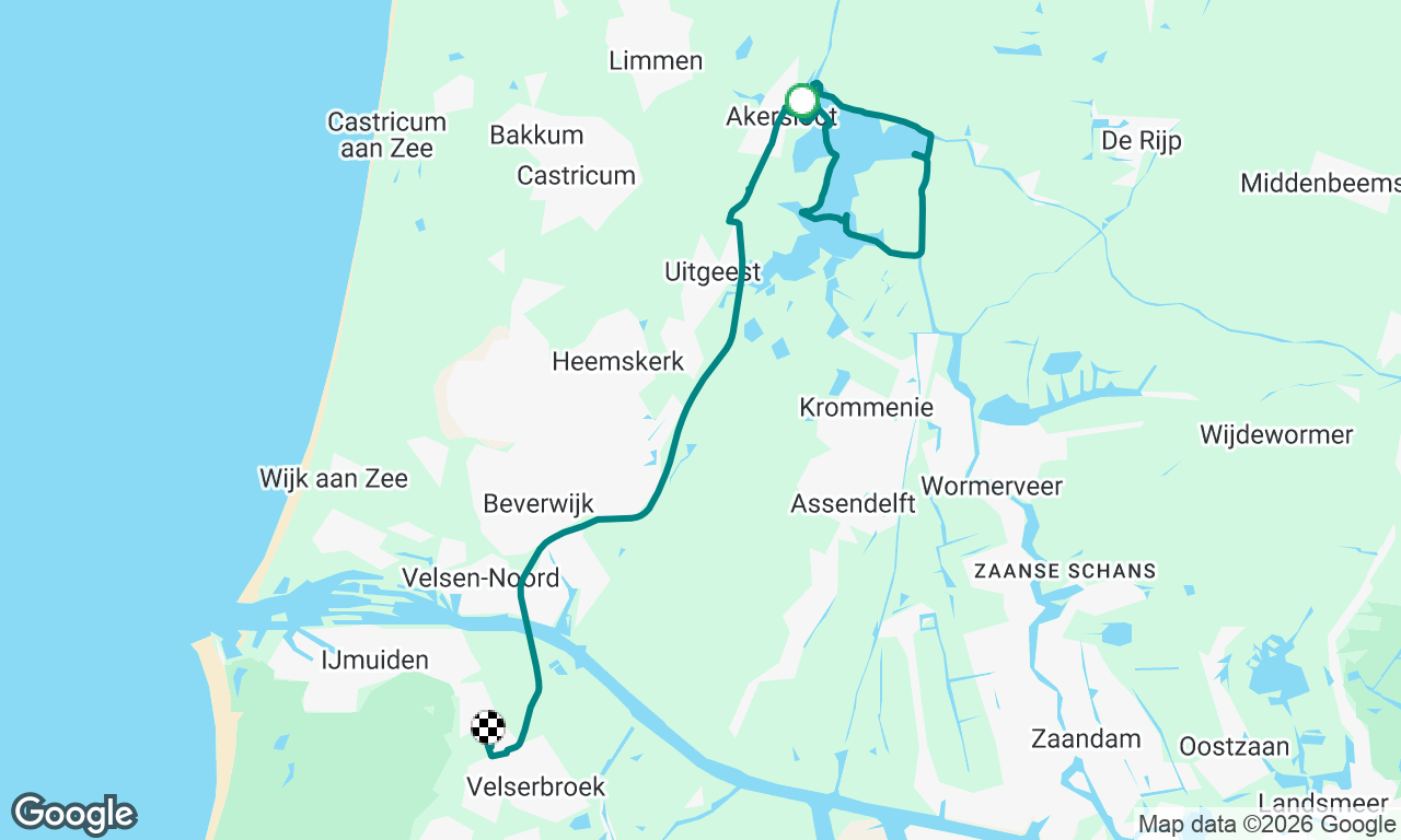 Voyage map