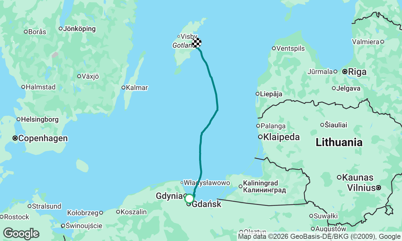 Gdańsk Cesarska - Herbik Hamn