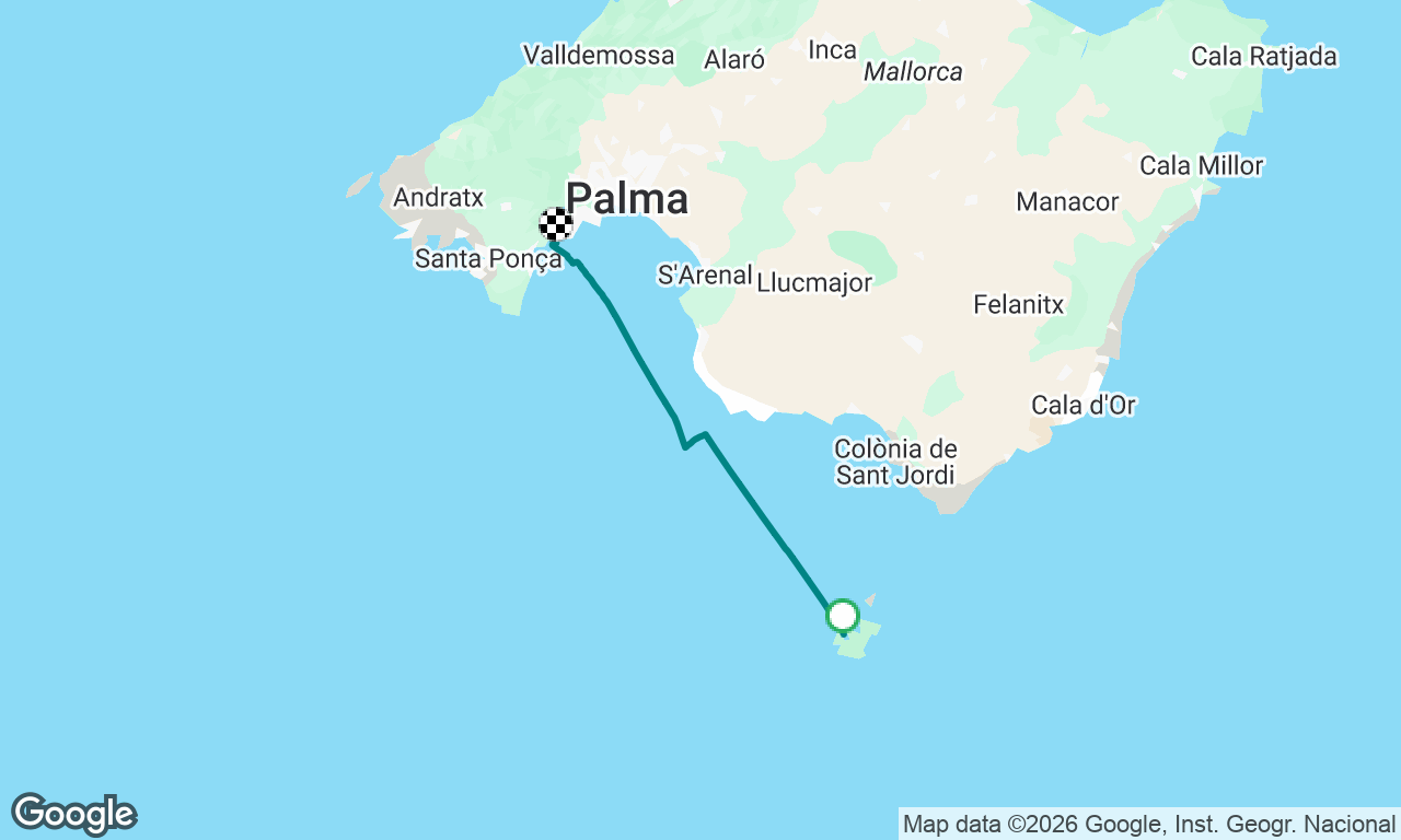 Cabrera to Puerto Portals
