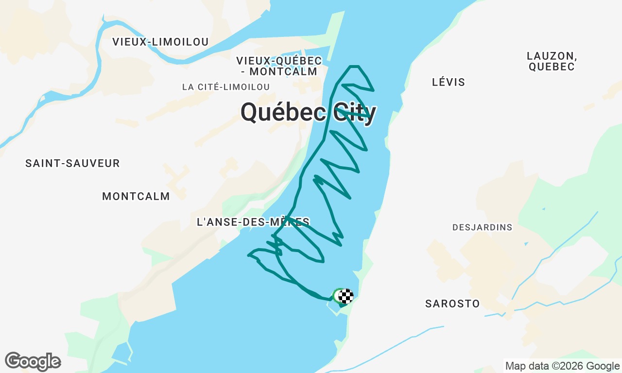 Voyage map
