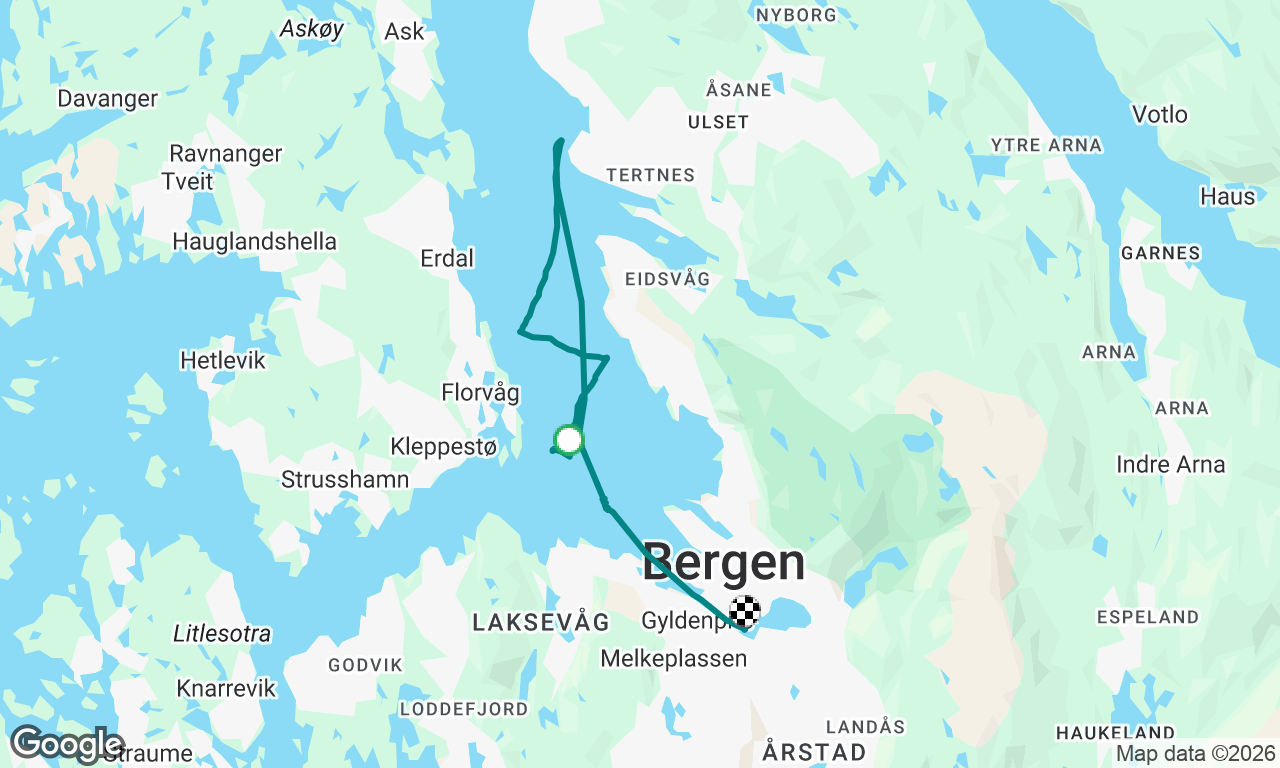 Voyage map