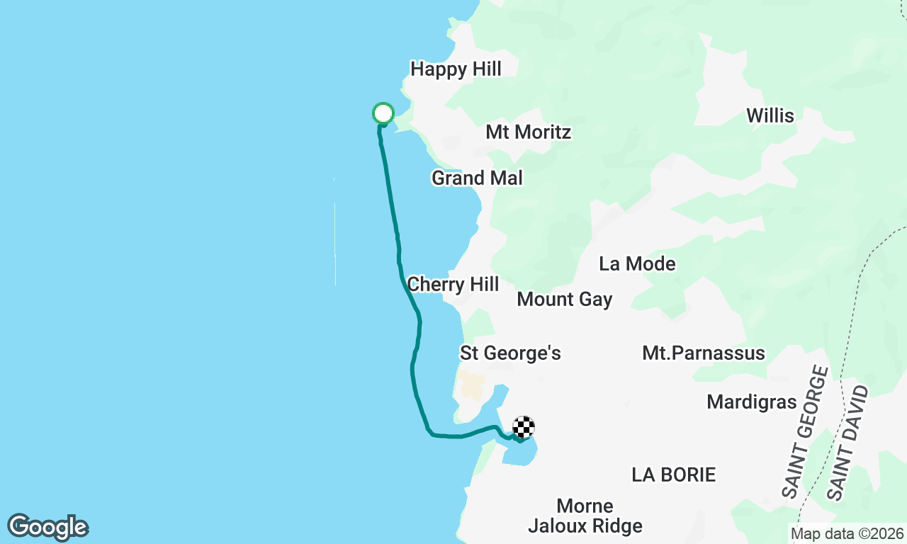 Voyage map