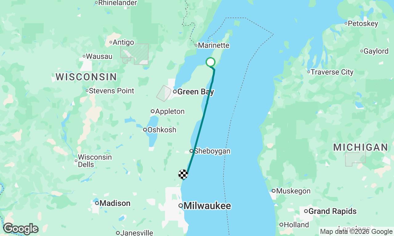 Voyage map