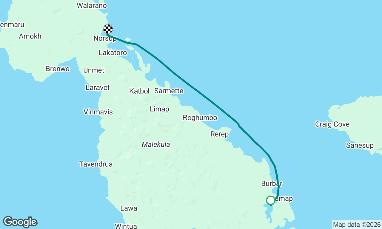 Voyage map