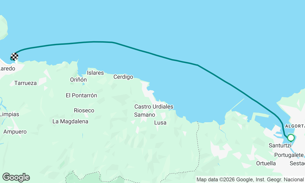 Voyage map