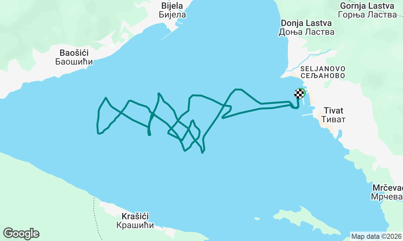 Voyage map