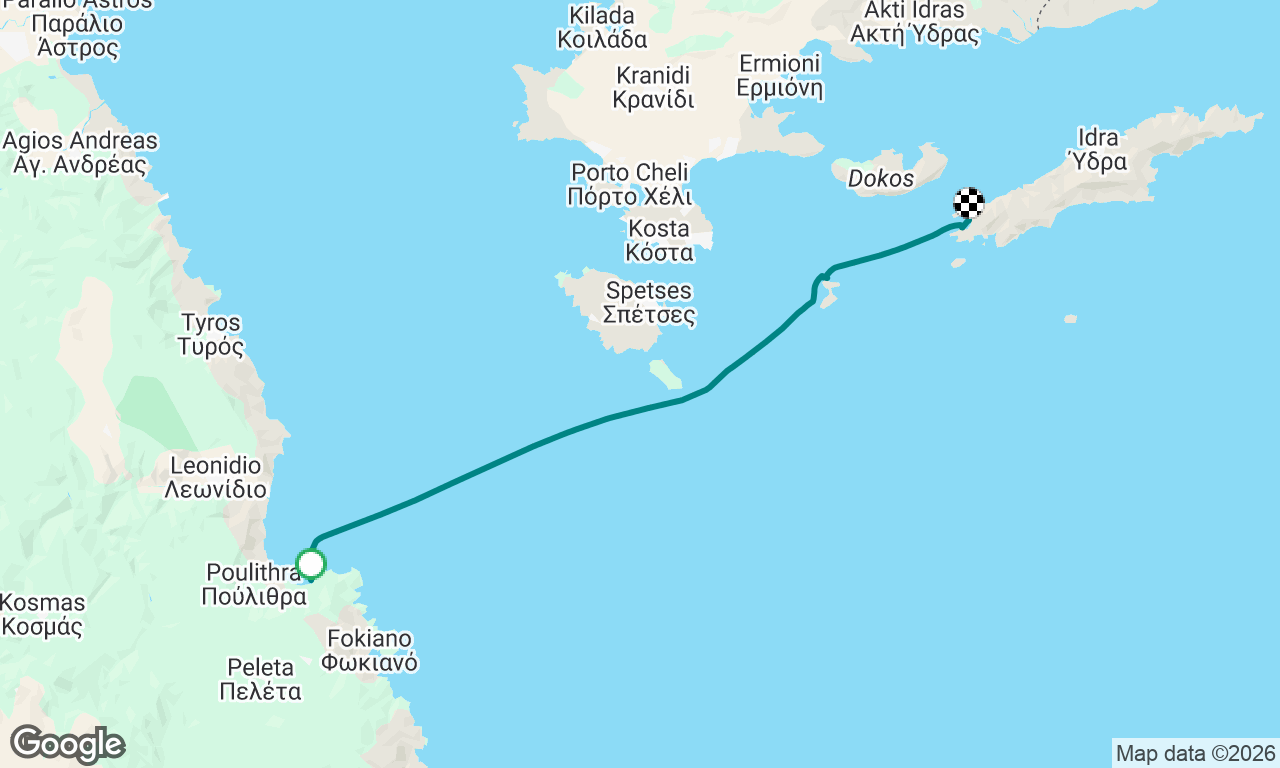 Voyage map