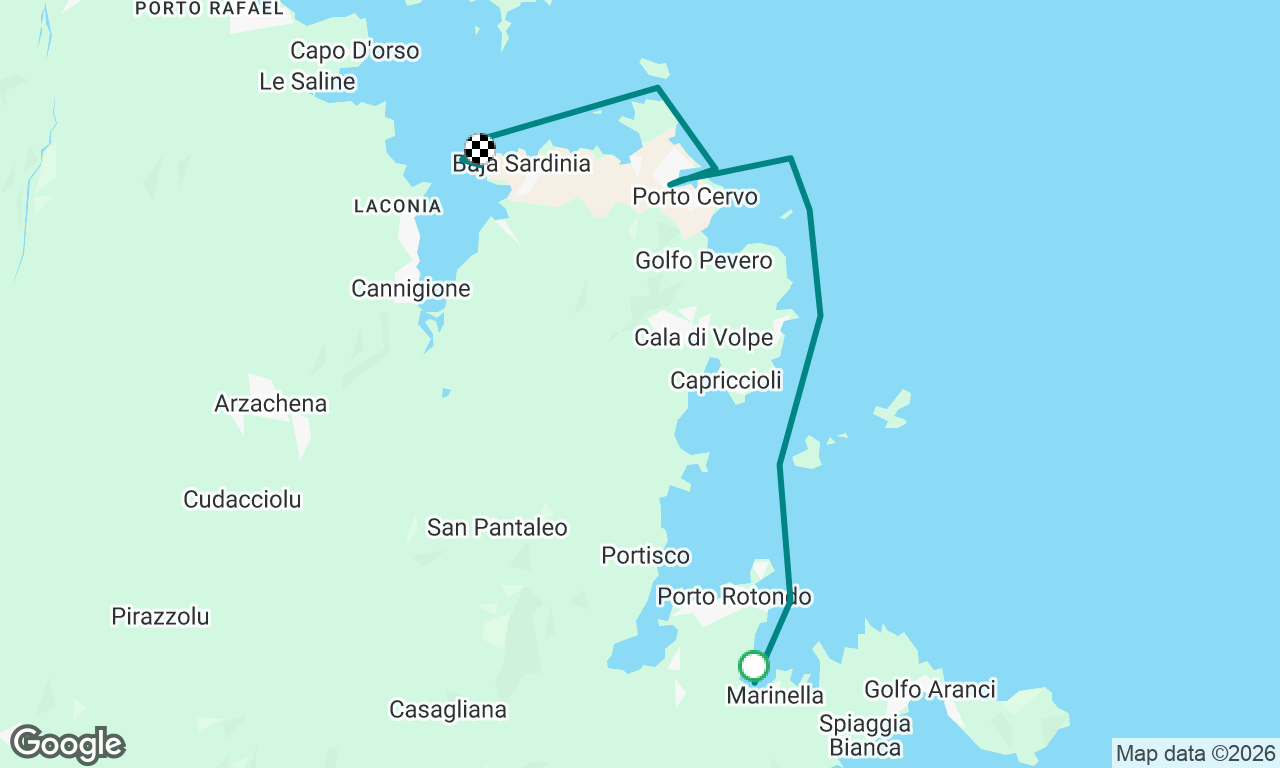 Voyage map