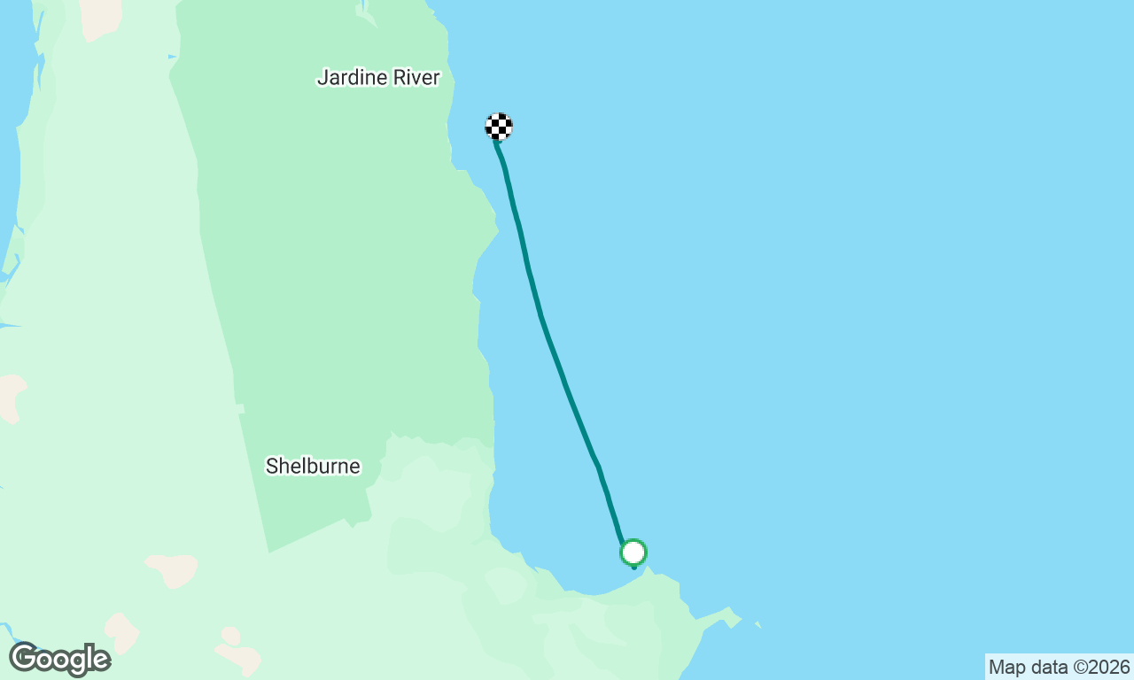 Round head to Bushy Islet island reef