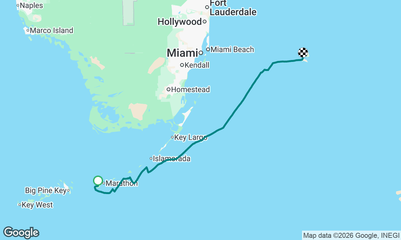 Voyage map