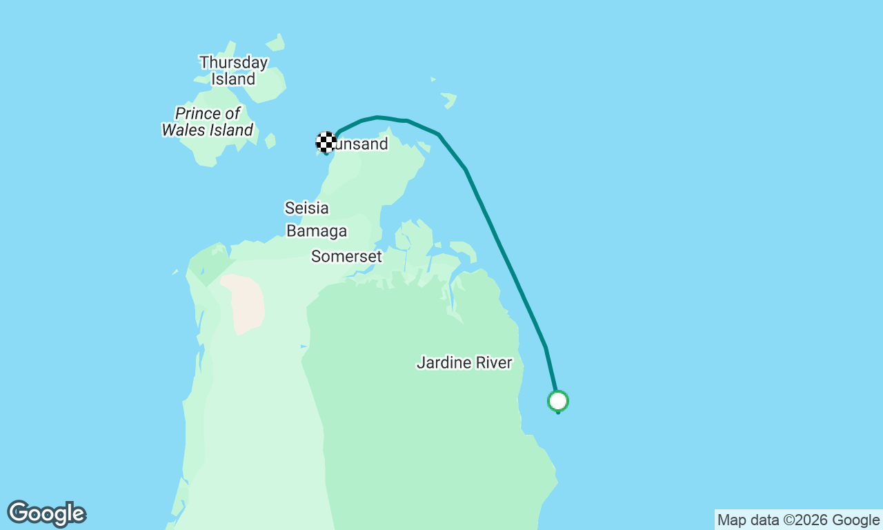 Around the Cape we go... off to Roko island