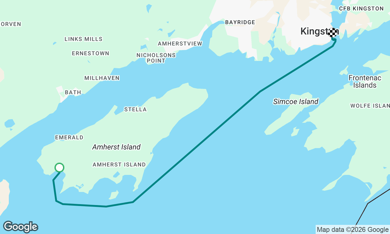 Voyage map