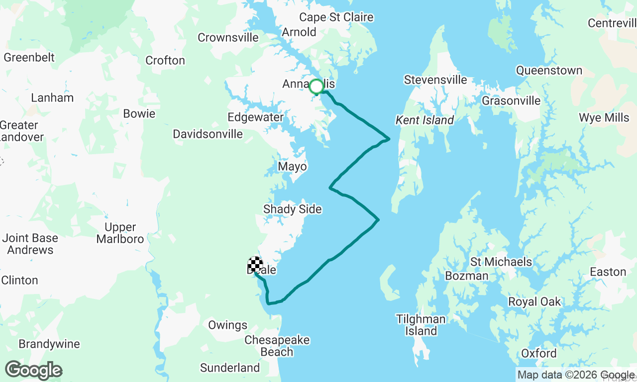 Port A to Deale