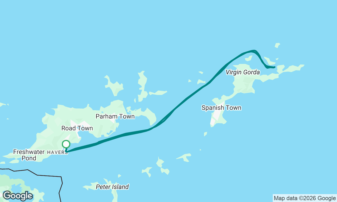Nanny Cay to Saba Rock & Back