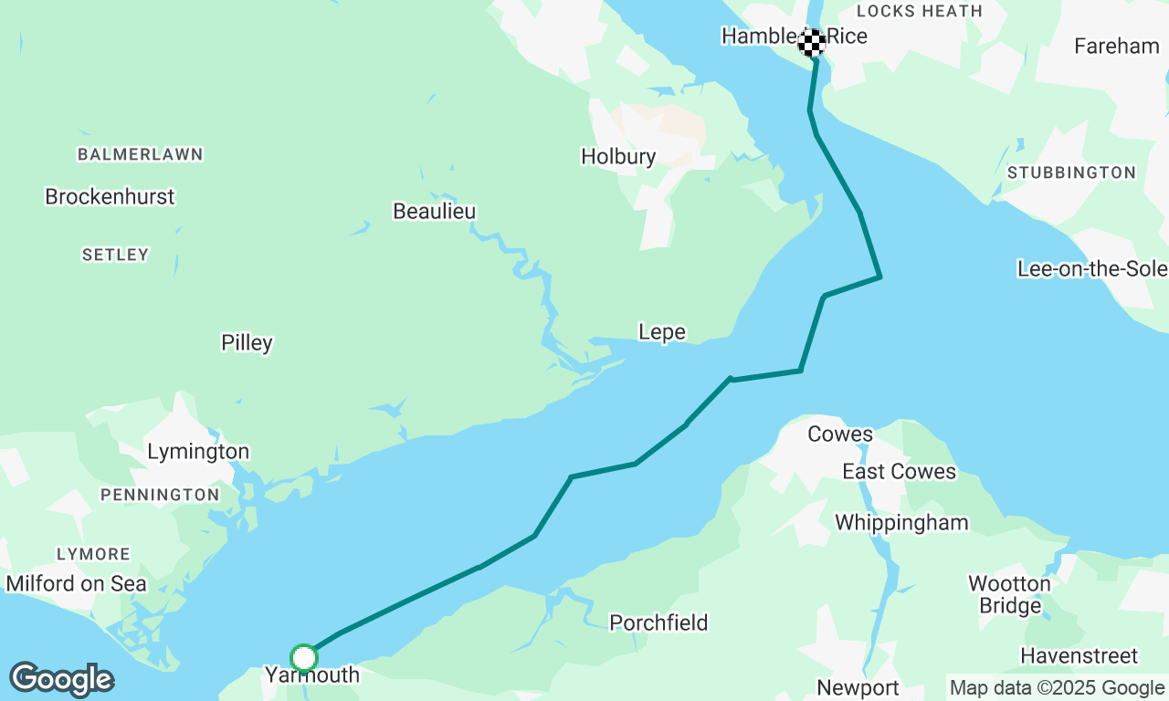 Yarmouth to Hamble