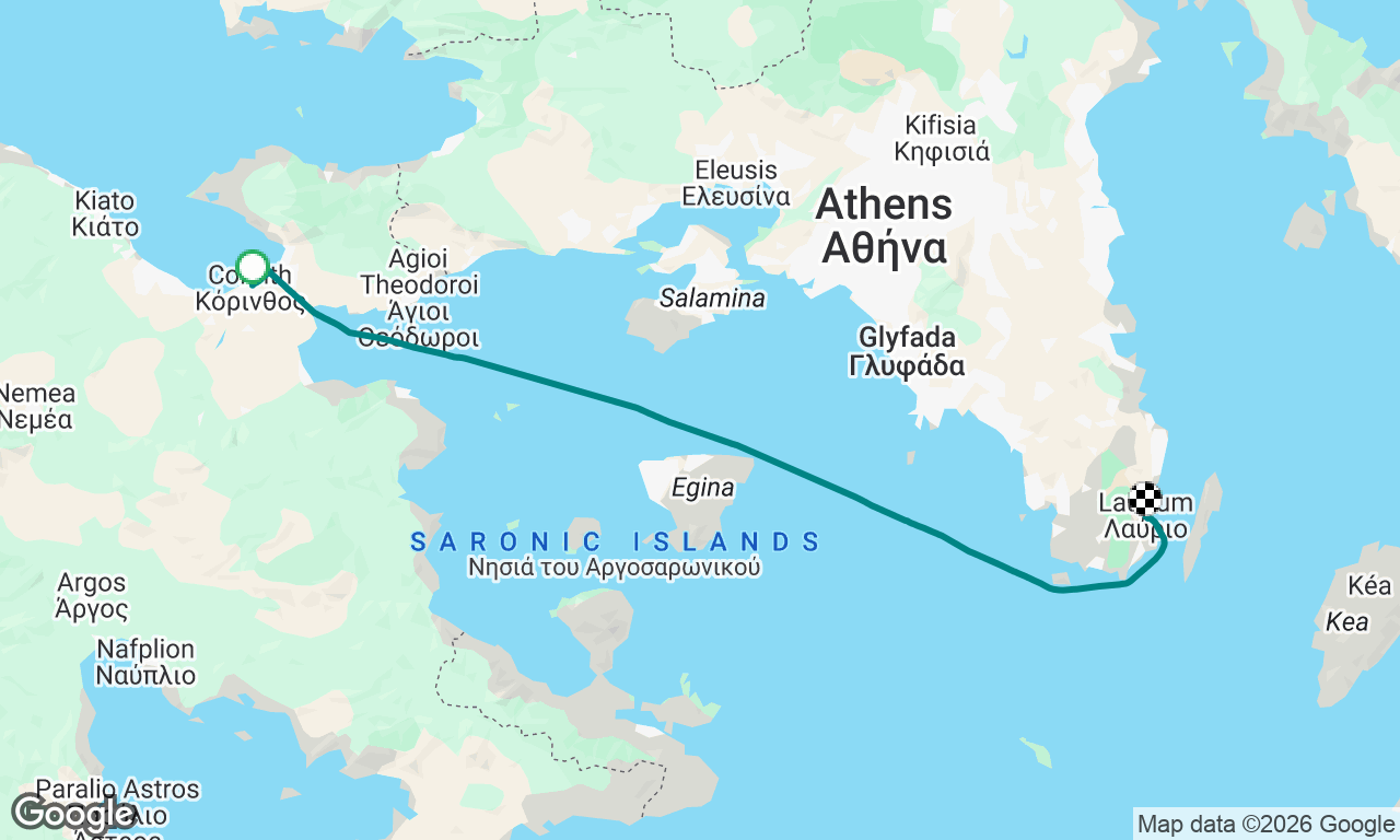 Voyage map