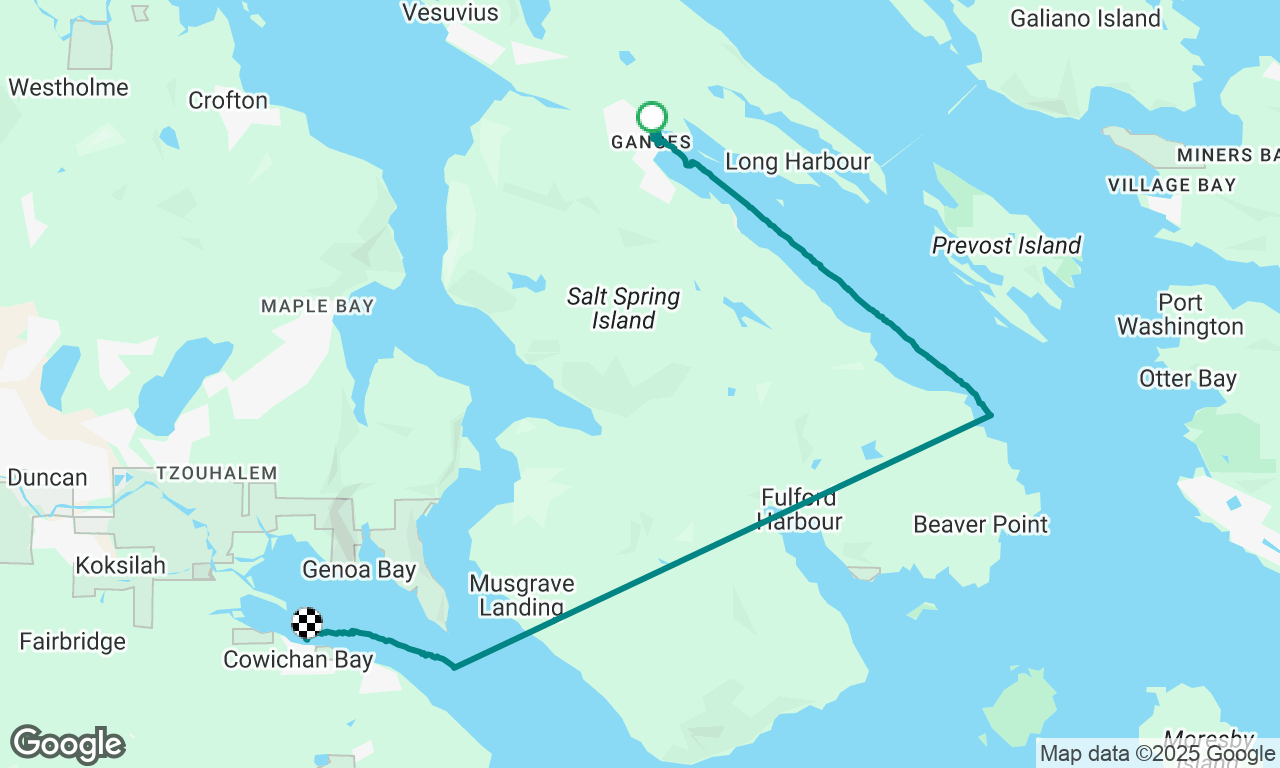 coop cruise day 3: salt spring to cow bay