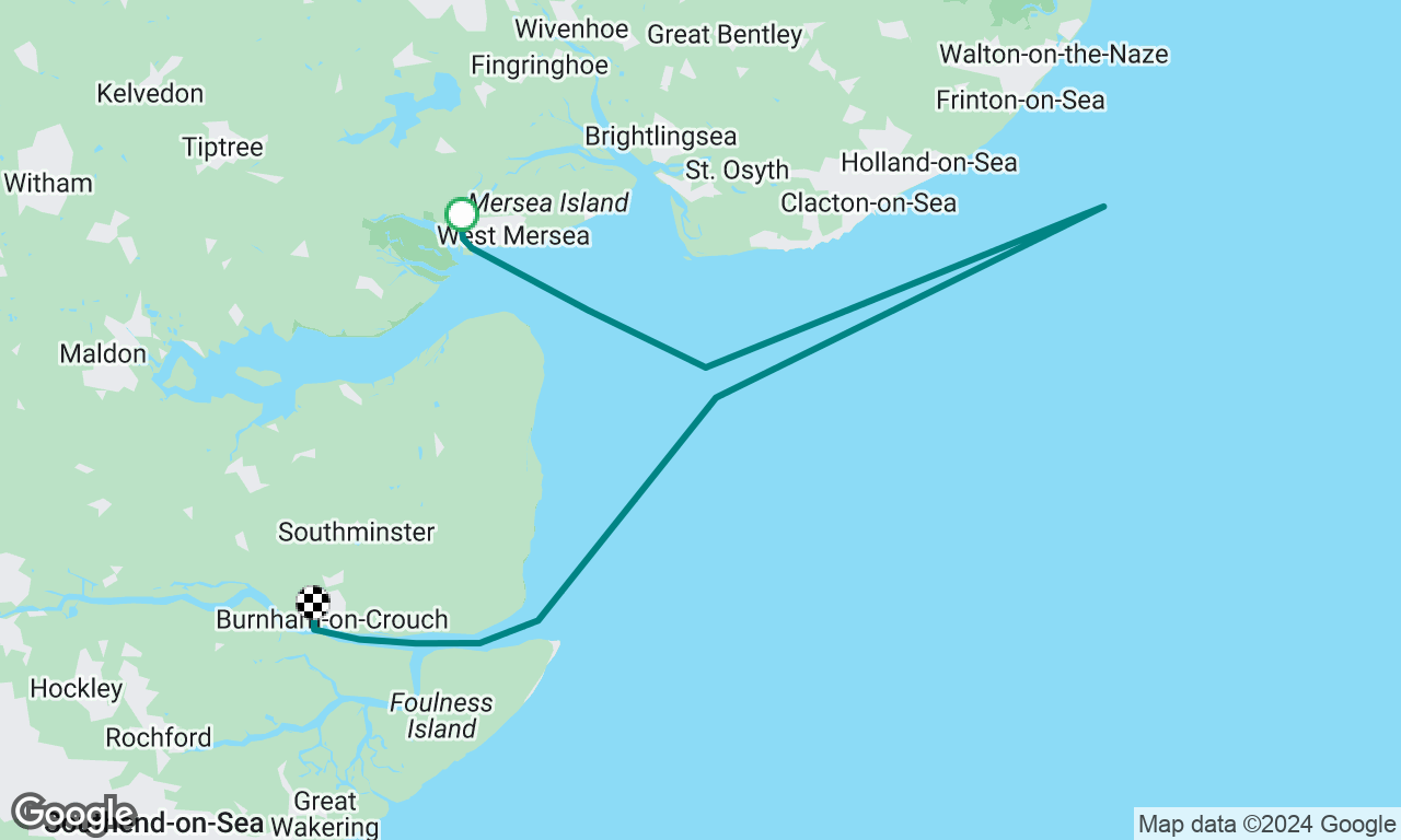 Ralph Herring Trophy - W. Mersea to Burnham on C.