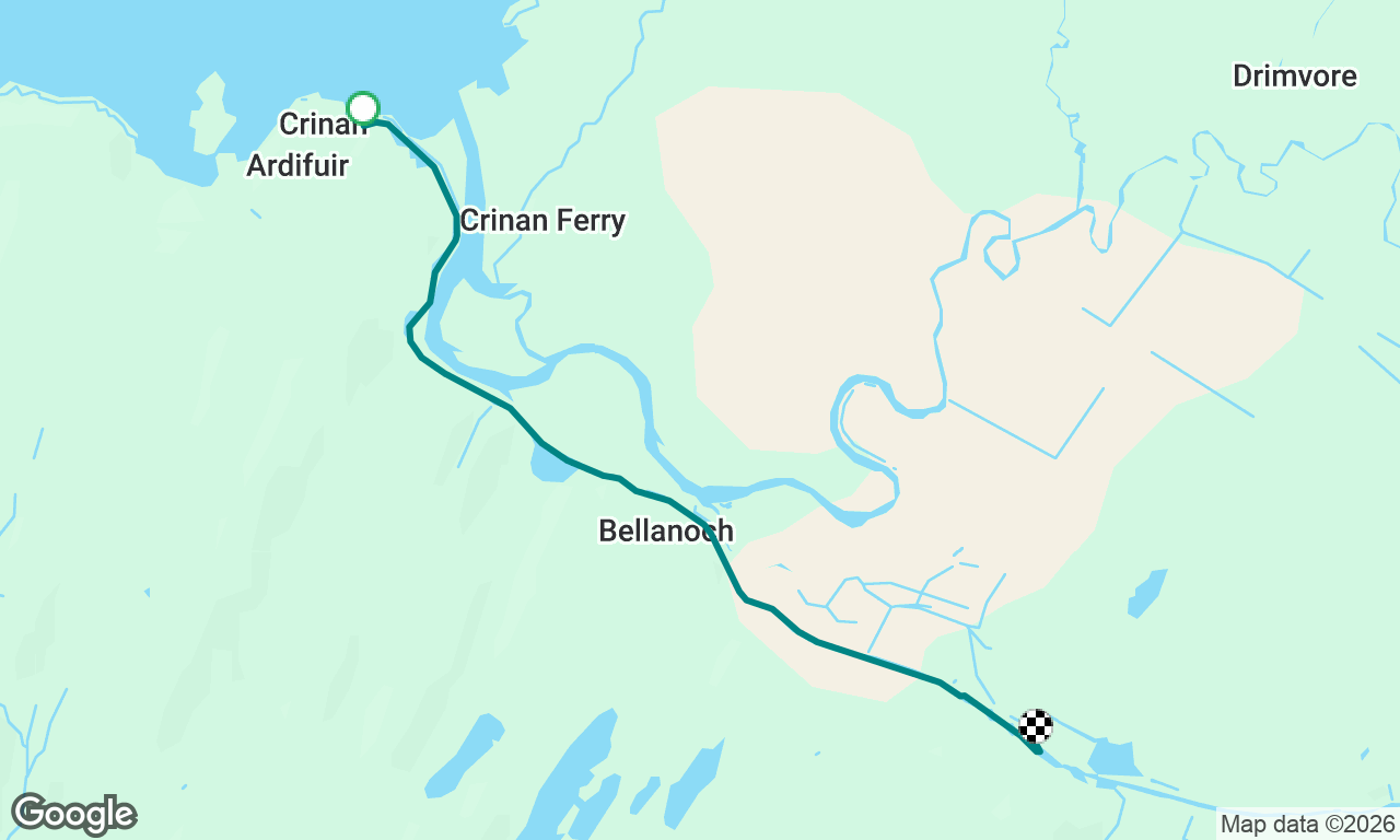 Crinan to Cairnbaan