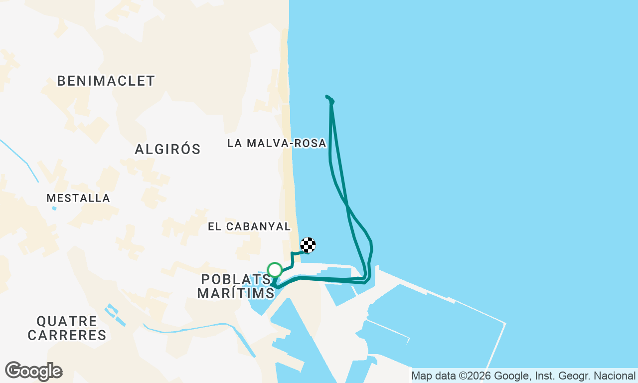 Voyage map