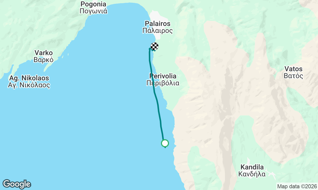 Voyage map