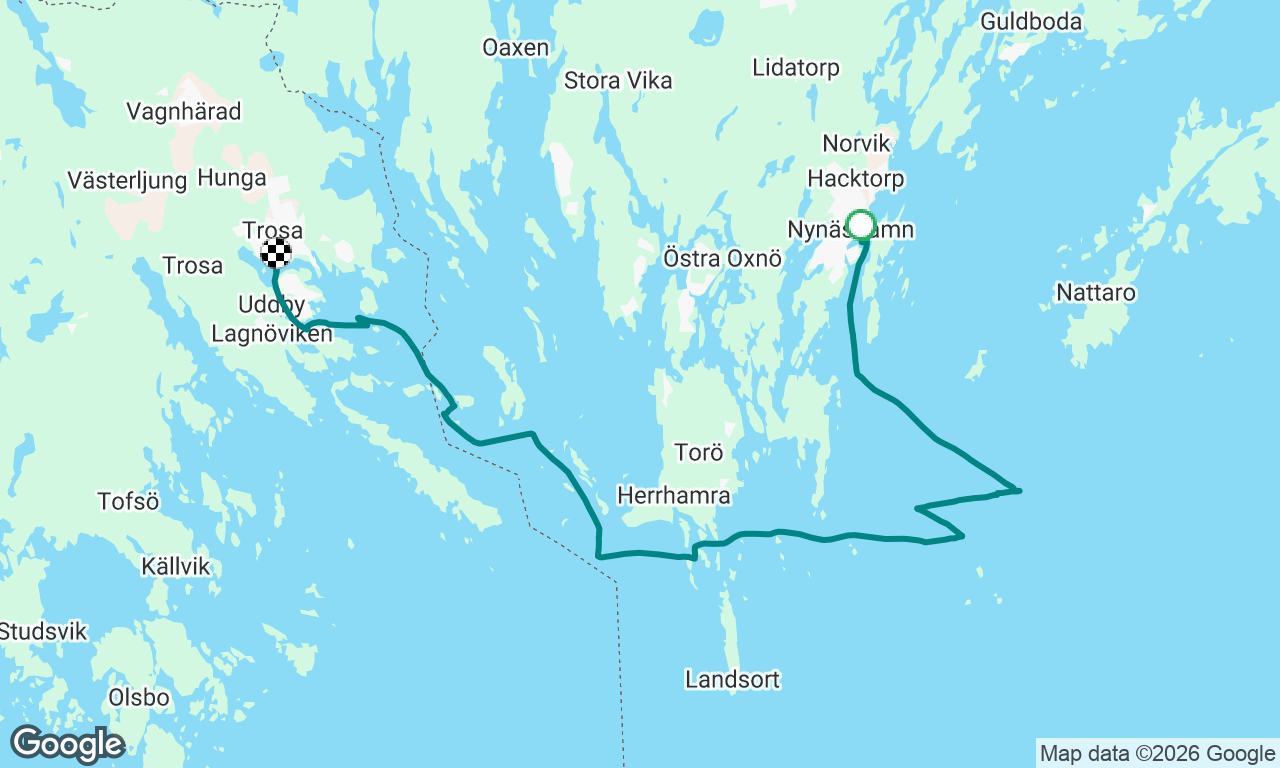 Voyage map