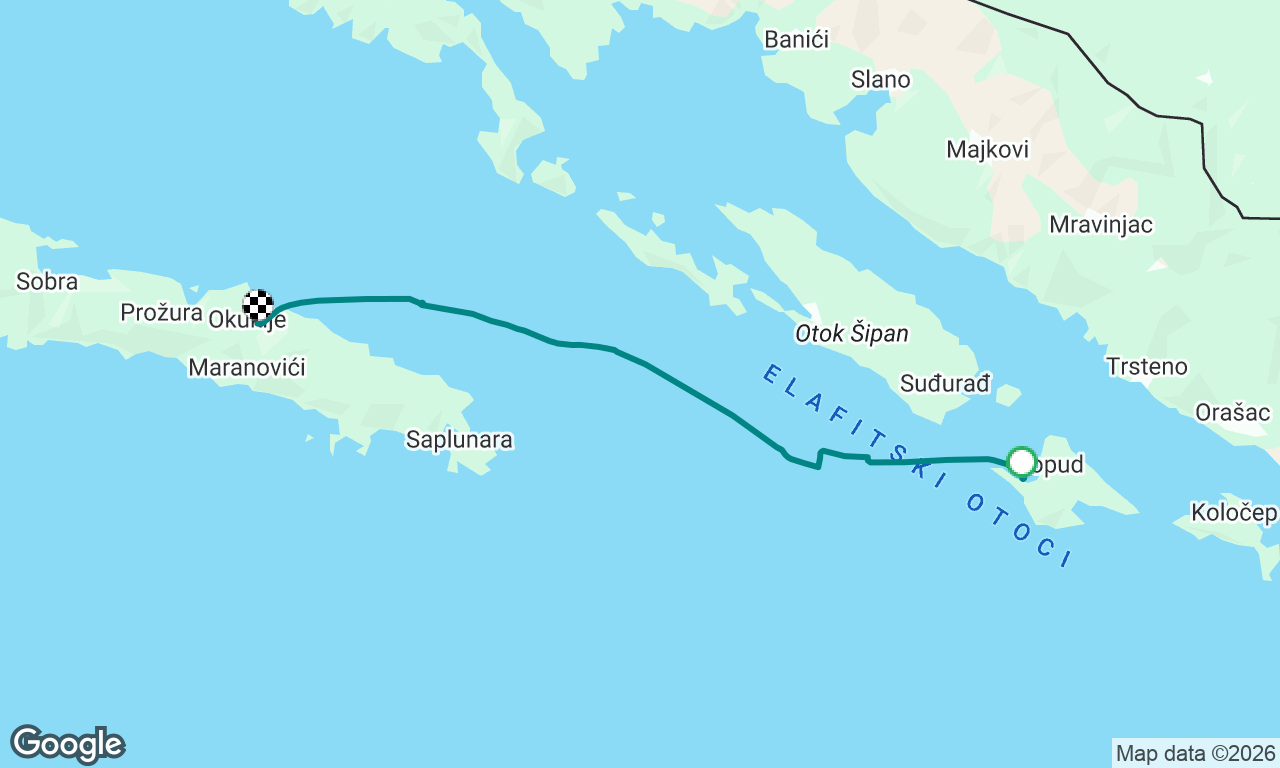 Voyage map