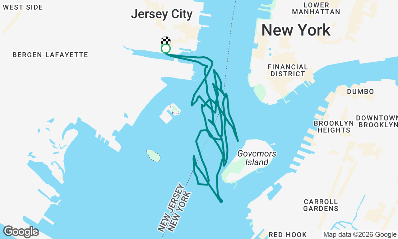 Voyage map
