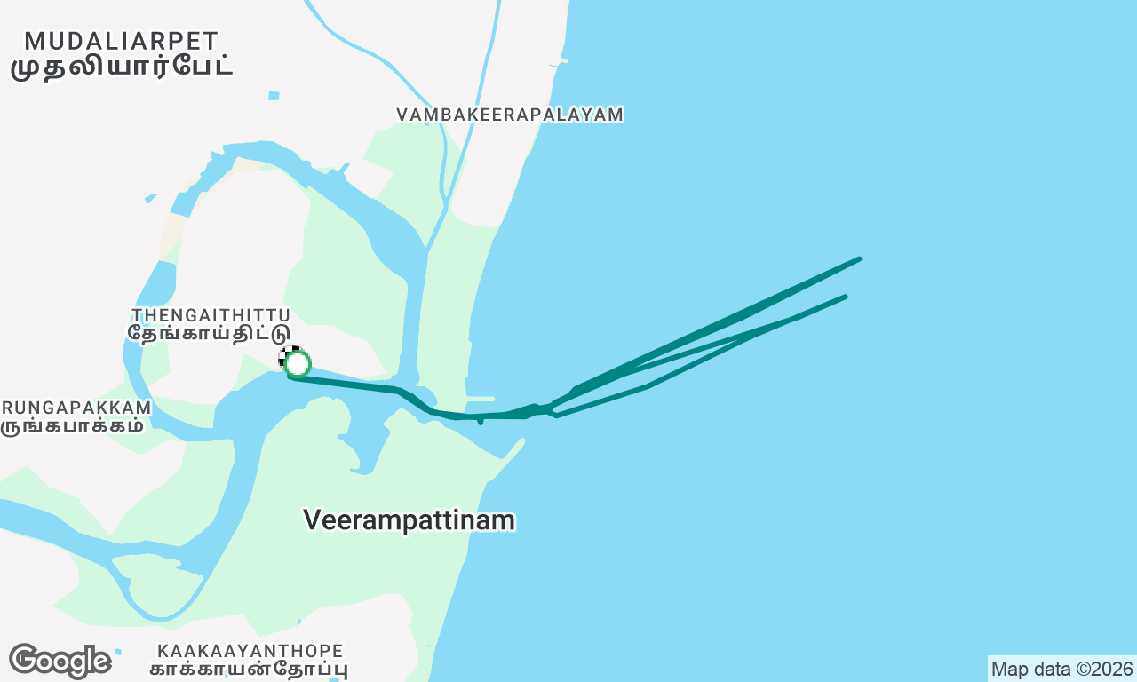 Voyage map