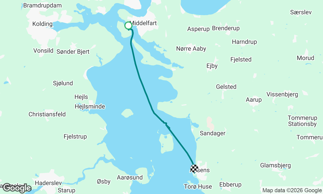 Voyage map