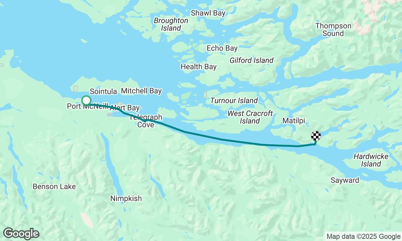 Day 24 - Port McNeill to Port Neville