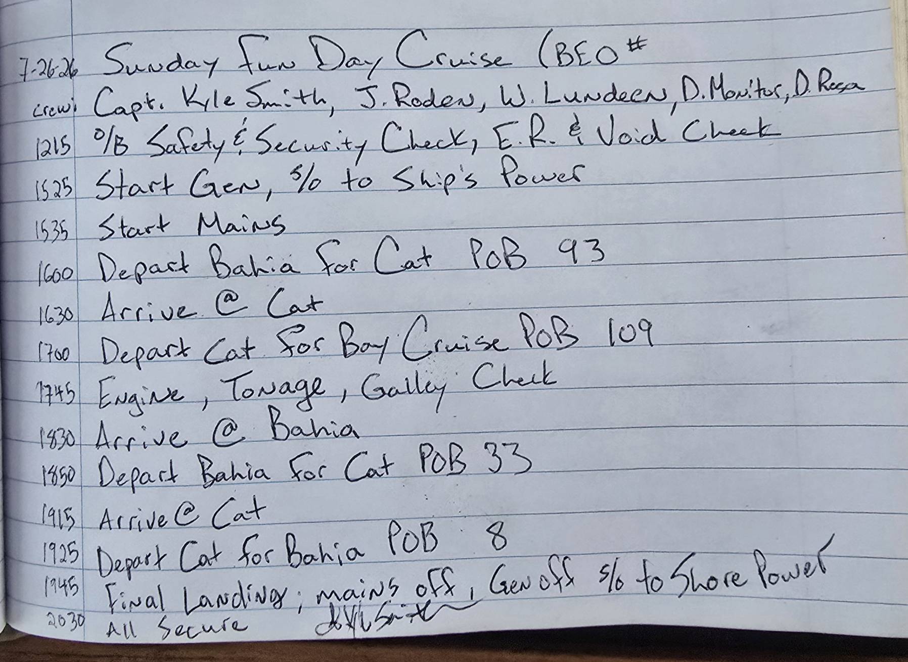 Sunday Fun Day Cruise on WDE_0A7BE0C2-A996-4B82-8497-2F2391A0CBDC