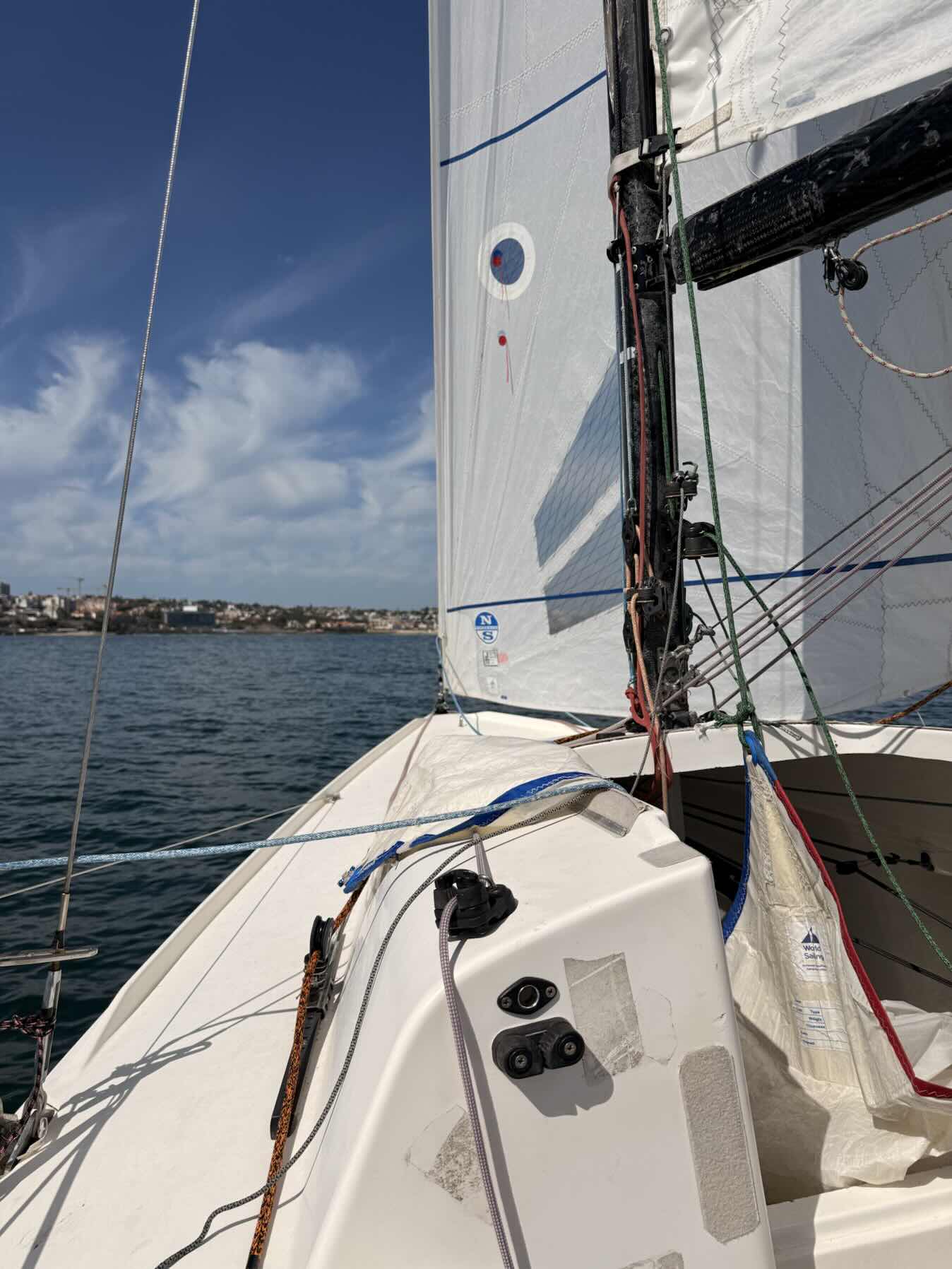 Monday sailing with SailsCascais on their J70_E3DE0F33-8ACD-47B9-9956-6F89582842DE